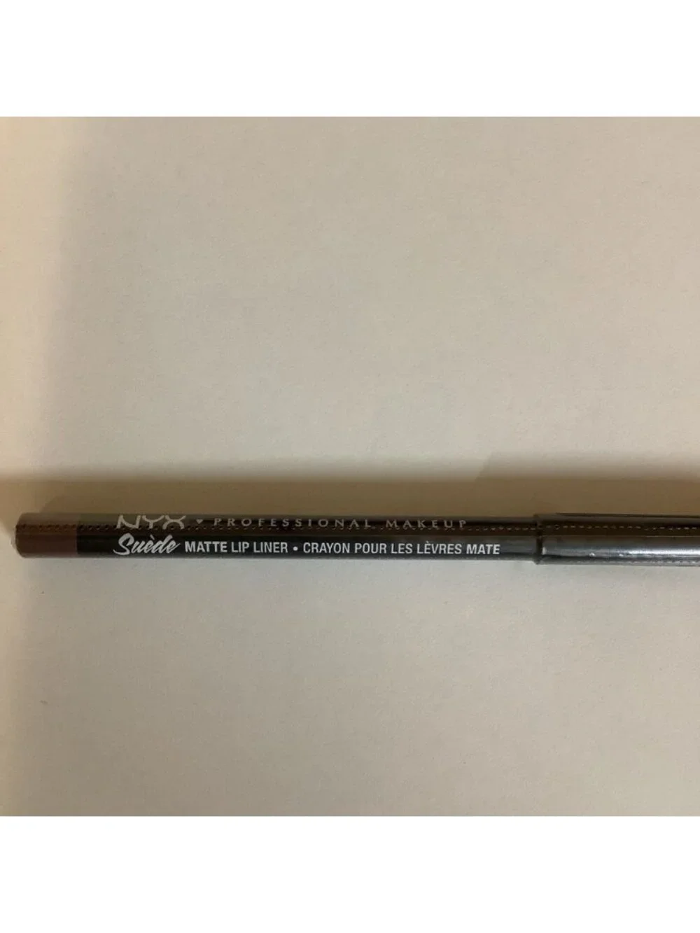 NYX - Suede Matte Lip Liner Pencil Perfect Suede - Brooklyn Thorn